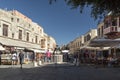 Jewish Martyrs Square in Rhodes Old Town